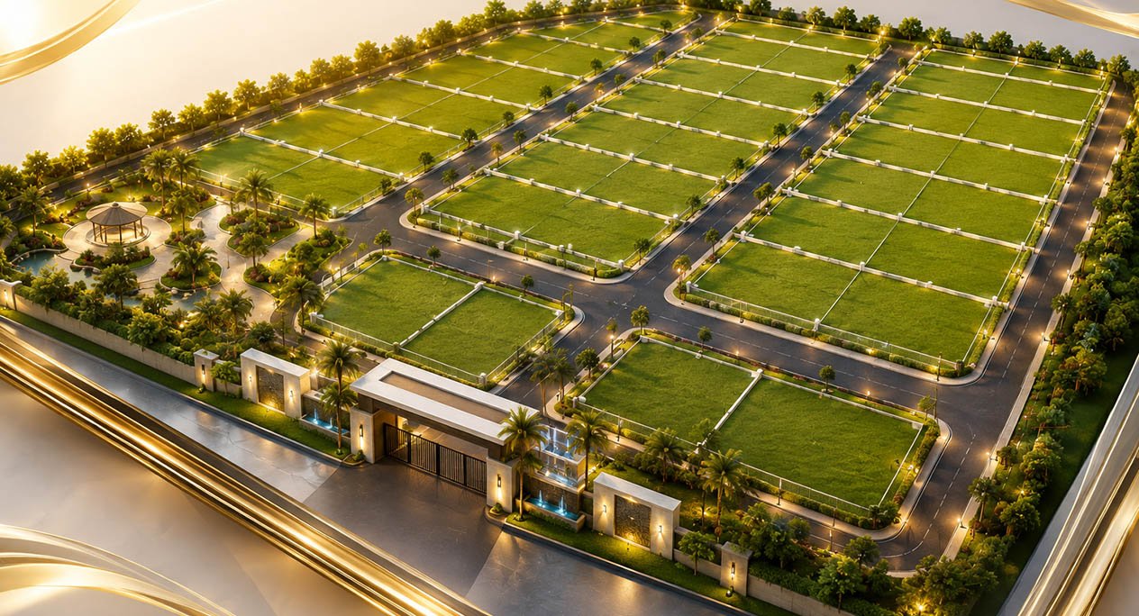 Madhuban Group gated community amenities – swimming pool and park